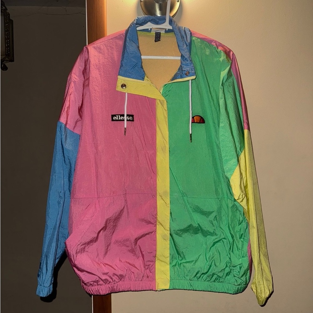 Ellesse Color Block Windbreaker